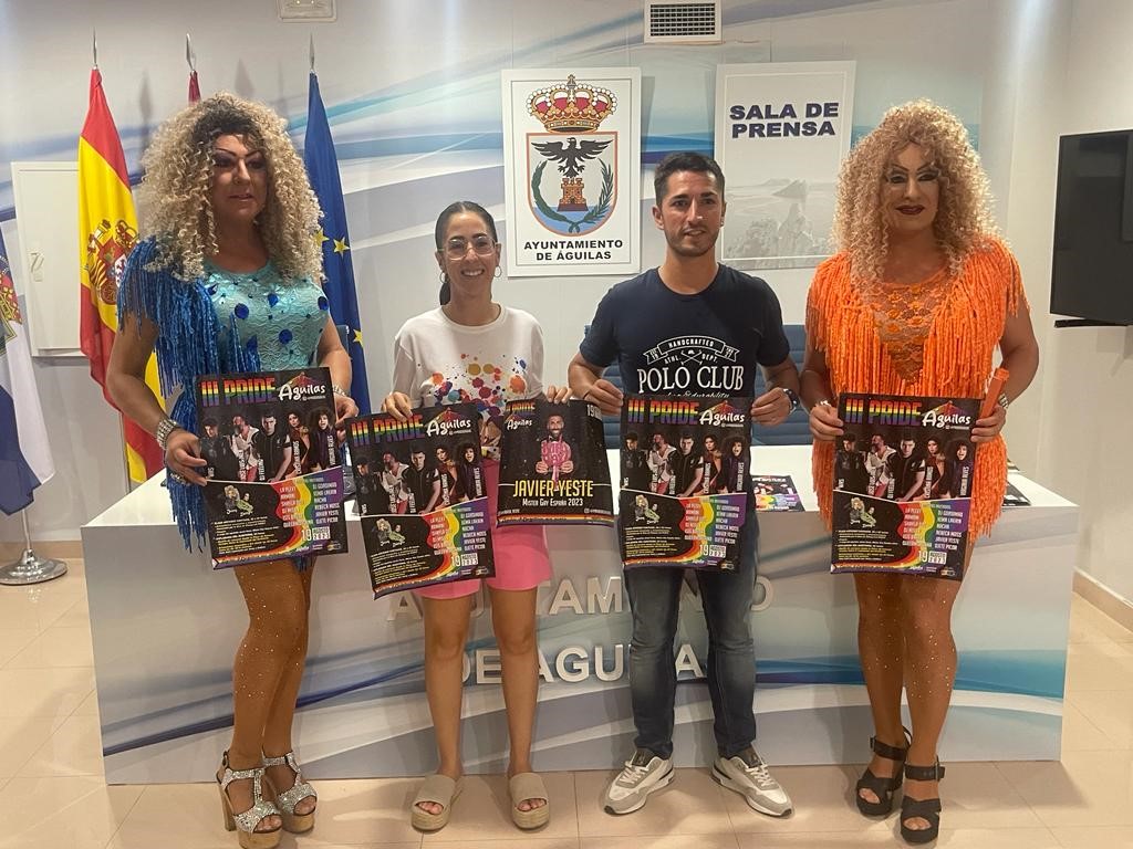 Águilas acogerá la III edición del Pride el próximo 19 de agosto