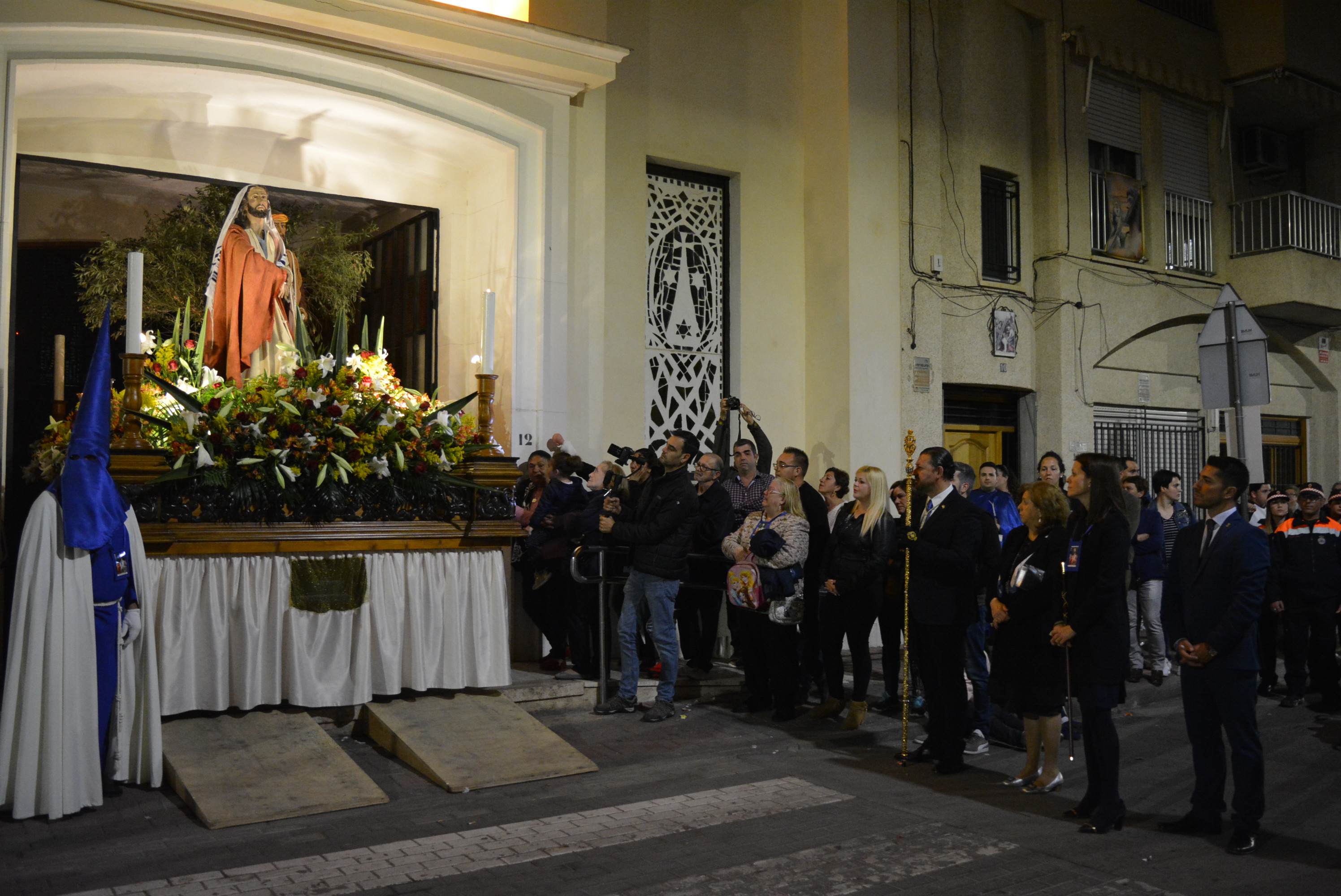 La procesión del Prendimiento recorre las calles de Águilas