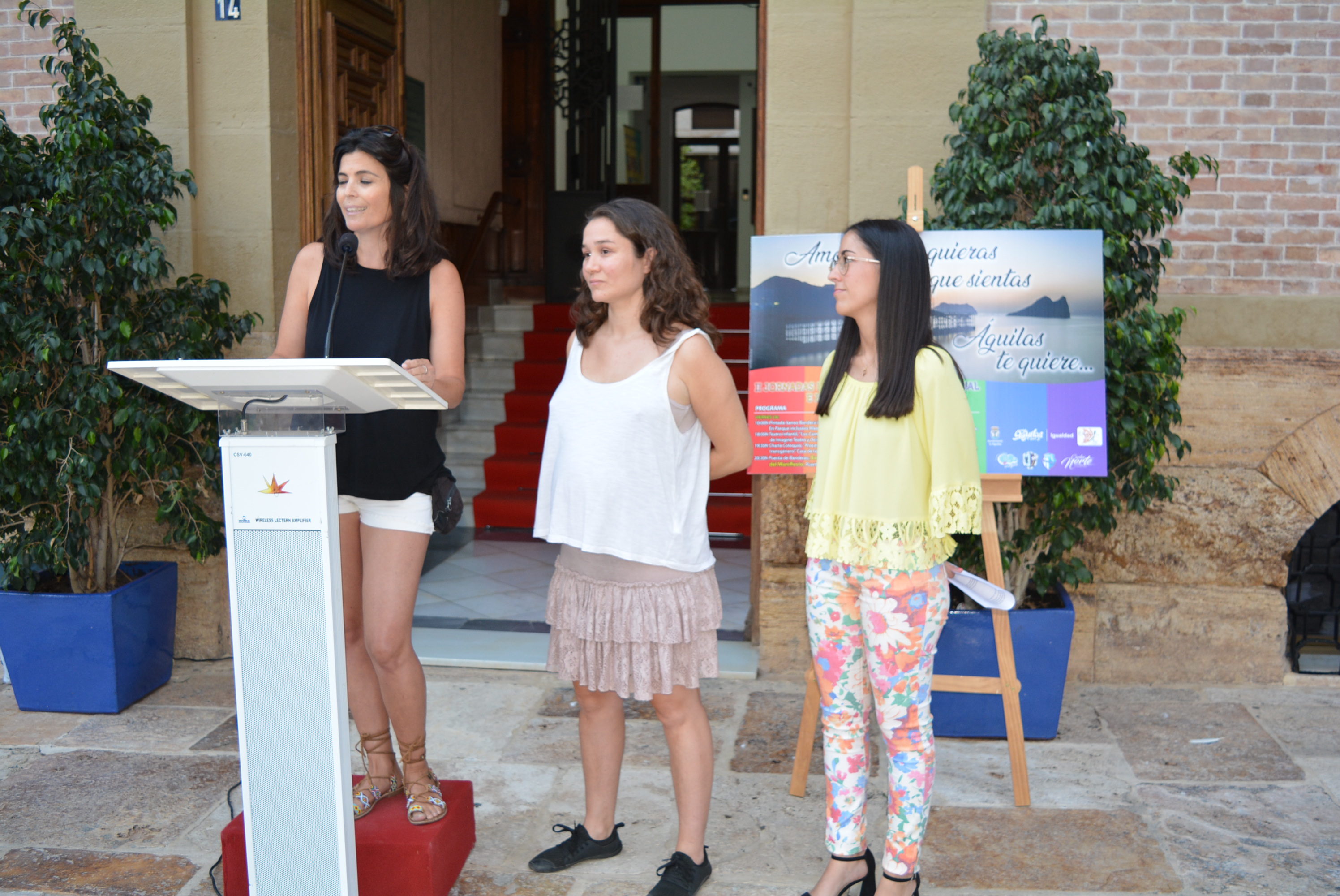 El Ayuntamiento de Águilas muestra su apoyo al colectivo LGTBIQ en el Día del Orgullo