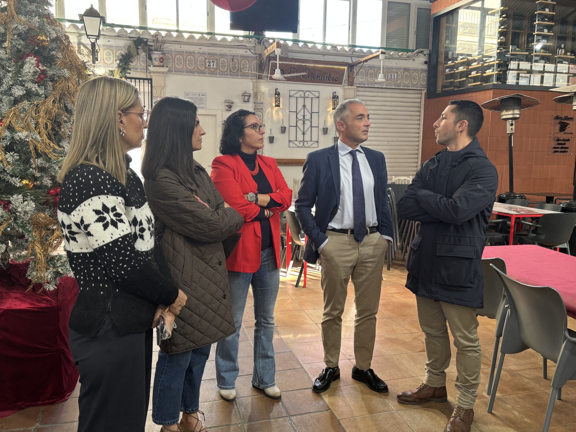Concluyen las obras de mejora de fontanería, cerrajería y ventilación en la Plaza de Abastos