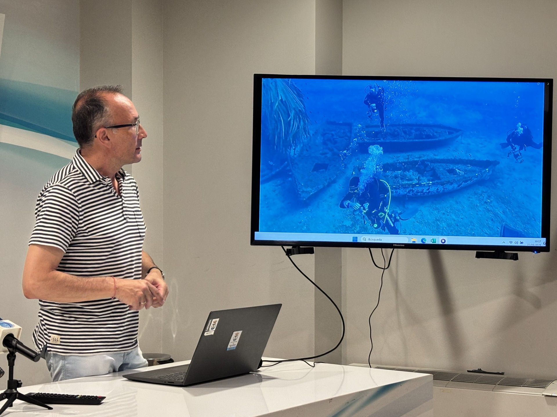 El Ayuntamiento de Águilas potencia el turismo de buceo submarino con el desarrollo de una red de rutas marinas