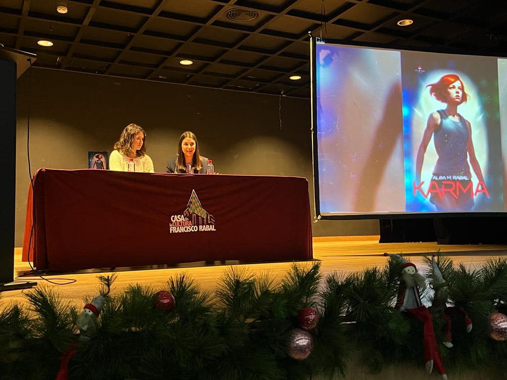 Alba M. Rabal presenta su novela Karma