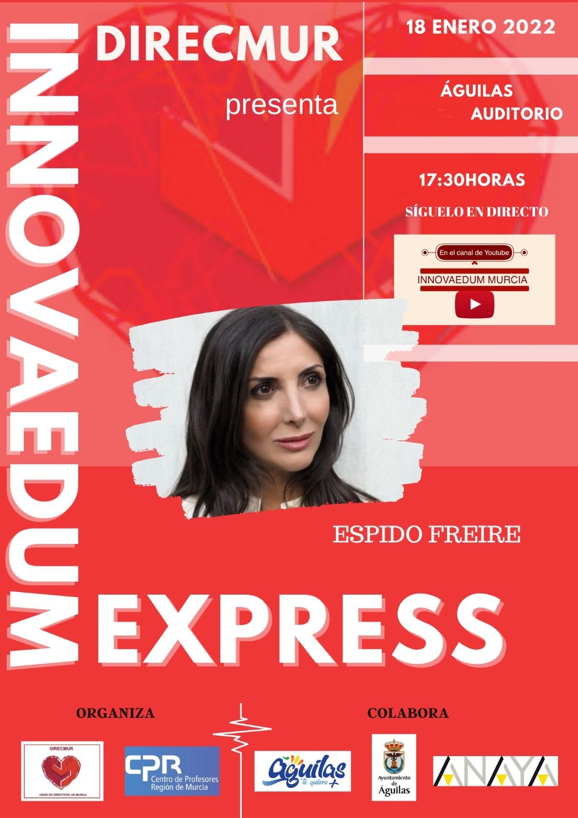 Espido Freire ofrecerá mañana la conferencia “La palabra y la intención. Cómo comunicar con claridad en tiempos difíciles”