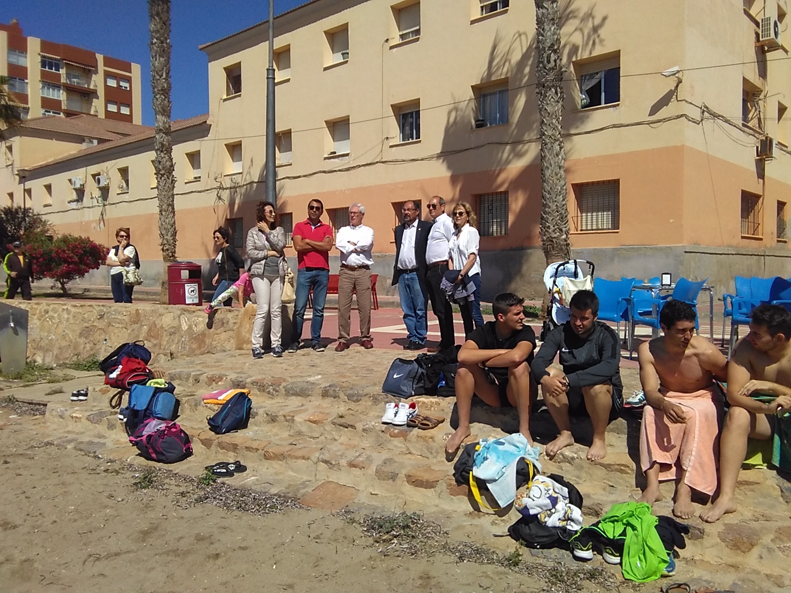 Intensas pruebas de selección de Rescatadores Acuáticos de Cruz Roja