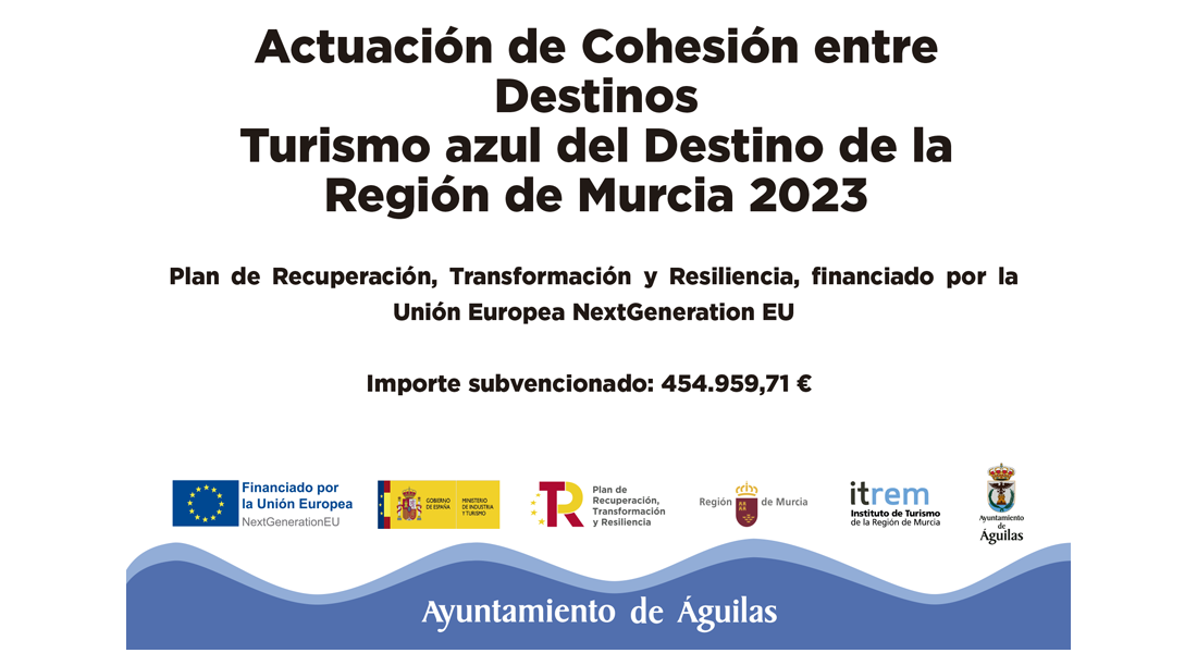 ACTUACIÓN DE COHESIÓN ENTRE DESTINOS (ACD) TURISMO AZUL DE LA REGIÓN DE MURCIA 2023